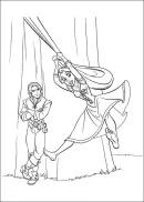 Rapunzel kleurplaat 11