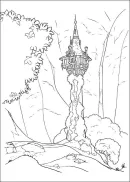 Rapunzel kleurplaat 7