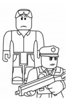 Roblox kleurplaat 17