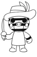 Roblox kleurplaat 2