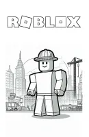Roblox kleurplaat 20