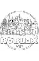 Roblox kleurplaat 21