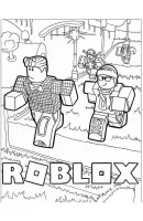 Roblox kleurplaat 27