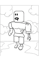 Roblox kleurplaat 28