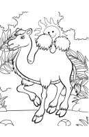Schattige kleurplaat 11