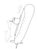 Schepen kleurplaat 7