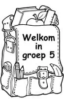 School kleurplaat 4