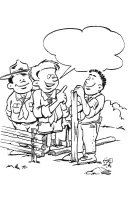 Scouting kleurplaat 17