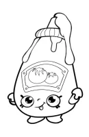 Shopkins kleurplaat 5