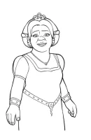 Shrek kleurplaat 5