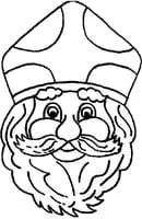Sinterklaas kleurplaat 11
