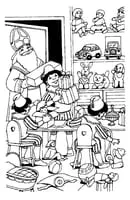 Sinterklaas kleurplaat 19