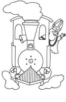 Sinterklaas kleurplaat 20