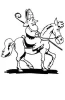 Sinterklaas kleurplaat 21