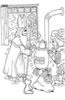 Sinterklaas kleurplaat 24