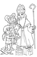 Sinterklaas kleurplaat 32