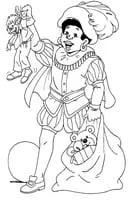 Sinterklaas kleurplaat 5