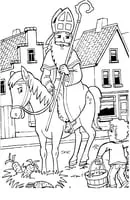 Sinterklaas kleurplaat 6