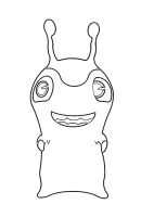 Slugterra kleurplaat 2
