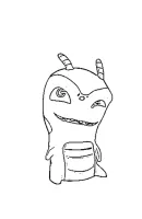 Slugterra kleurplaat 4