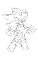 Sonic kleurplaat 19