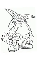 Sonic kleurplaat 2