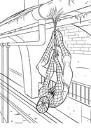 Spiderman kleurplaat 15