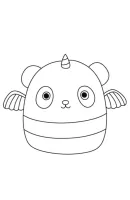 Squishmallows kleurplaat 15