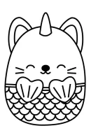 Squishmallows kleurplaat 26