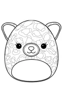 Squishmallows kleurplaat 3