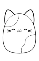 Squishmallows kleurplaat 8