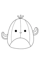 Squishmallows kleurplaat 9
