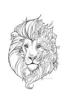 Tattoo kleurplaat 2
