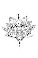 Tattoo kleurplaat 6