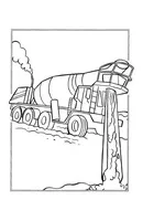 Transport kleurplaat 13