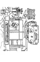 Transport kleurplaat 32