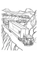 Transport kleurplaat 6