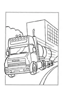 Transport kleurplaat 9