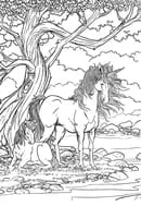 Unicorn kleurplaat 15