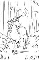 Unicorn kleurplaat 18