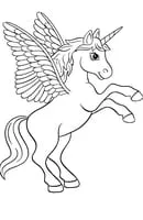 Unicorn kleurplaat 20