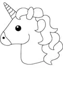 Unicorn kleurplaat 23