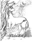 Unicorn kleurplaat 25