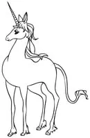 Unicorn kleurplaat 27