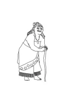 Vaiana kleurplaat 7