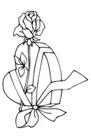 Valentijnsdag kleurplaat 19