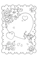 Valentijnsdag kleurplaat 7