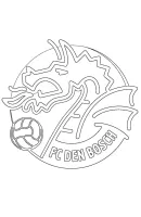 Voetbalclub kleurplaat 4