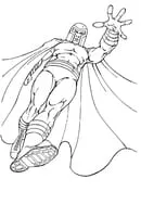 X-men kleurplaat 1