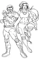 X-men kleurplaat 11